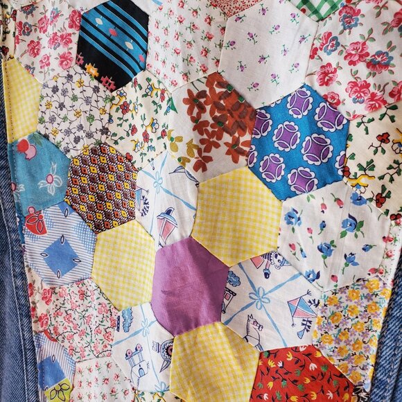 Quilt Block Jacket - Size Small - Picture 2 of 3